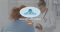 Desktop Screenshot of natomasfamilypractice.com