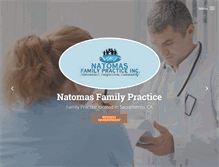 Tablet Screenshot of natomasfamilypractice.com